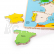 Bigjigs Toys Dřevěné puzzle mapa Evropy 25dílků