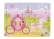 Bigjigs Toys Dřevěné puzzle princezna s kočárem