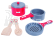 Bigjigs Toys Dřevěný set nádobí s puntíky poškozený obal