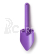 Bigjigs Toys Eko lopatka fialová Lavender