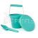 Bigjigs Toys Frisbee zelené Eggshell
