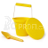 Bigjigs Toys Frisbee žluté Honey