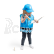 Bigjigs Toys Kostým policista