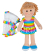 Bigjigs Toys Látková panenka Michelle 34 cm