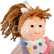Bigjigs Toys Látková panenka Phoebe 25 cm