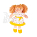 Bigjigs Toys Látková panenka Zoe 28cm