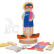 Bigjigs Toys Magnetické oblékací puzzle sportovní aktivity