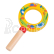 Bigjigs Toys minilupa 1ks  žlutá