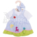 Bigjigs Toys Modré puntikované šaty s jelenem pro panenku 38 cm