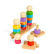 Bigjigs Toys Nasazování Duhová rodina