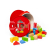 Bigjigs Toys První dřevěné kostky a vkládačka v bubínku