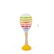 Bigjigs Toys Rumba koule sada 2 ks žlutá