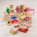 Bigjigs Toys Sada nábytku do domečku a postaviček rodiny