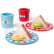 Bigjigs Toys Set svačinka s puntíky