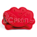 Bigjigs Toys Silikonové formičky červené Cherry