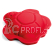 Bigjigs Toys Silikonové formičky červené Cherry
