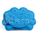 Bigjigs Toys Silikonové formičky modré Ocean