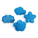 Bigjigs Toys Silikonové formičky modré Ocean