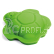 Bigjigs Toys Silikonové formičky zelené Meadow