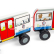 Bigjigs Toys Tahací hračka Londýnské metro