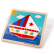 Bigjigs Toys Vkládací puzzle Plachetnice