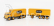 Brekina plast Fiat 690 Truck Millepiedi 4-assi Fredella La Pasta Di Foggia 1961 1:87 Žlutá Černá