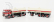 Brekina plast Fiat 691 Millepiedi Tanker Truck 1961 1:87 Bílá Červená