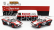 Brekina plast Lancia Set Fiat 238 Van Assistance + 2x Stratos Hf Pirelli (night Version) N 4 N 0 Rally 1978 1:87 Černá Červená Bílá