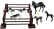 Britains Accessories Set Baby Animal With Horse And Hurdle 1:32 Různé