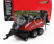 Britains Case-ih Trailer Ln434 Large Baler - 1:32 Červená Černá