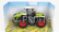 Britains Claas Xerion 5000 Tractor 2017 1:32 Zelená