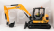 Britains JCB 86c-1 Escavatore Cingolato Tractor 2012 - Excavator 1:32 Žlutá Černá