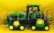 Britains John deere 8rx 410 Tractor Cingolato 2018 1:32 Zelená Žlutá