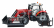 Britains Massey ferguson 6616 Tractor With Front Loader - Scraper 2016 1:32 Červená Stříbrná