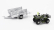 Britains Yamaha Quad 4x4 With Trailer 2009 1:32 Zelené Stříbro