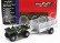 Britains Yamaha Quad 4x4 With Trailer 2009 1:32 Zelené Stříbro