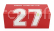 Brumm Ferrari F1  126ck Turbo N 27 Italy Gp 1981 Gilles Villeneuve - With Driver Figure 1:43 Red