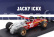 Brumm Ferrari F1  312 N 26 Winner France Gp 1968 Jacky Ickx - With Driver Figure 1:43 Červená Bílá