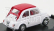 Brumm Fiat 500 595ss Abarth 1964 1:43 Bílá Červená