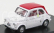 Brumm Fiat 500 595ss Abarth 1964 1:43 Bílá Červená