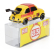 Brumm Fiat 500 Brums Livery Hyper Modelcar N 83 2025 - 24h Le Mans Wheels 1:43 Žlutá Červená
