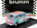 Brumm Fiat 600d Multipla - Graziano Rossi Motorhome 1960 1:43 Světle Modrá