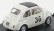 Brumm Fiat Nuova 500 N 36 Preparata Gigetto Giraldi Premio Campagnano  Vallelunga 1965 Ignazio Giunti 1:43 Světle Šedá