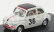 Brumm Fiat Nuova 500 N 36 Preparata Gigetto Giraldi Premio Campagnano  Vallelunga 1965 Ignazio Giunti 1:43 Světle Šedá