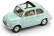 Brumm Fiat Nuova 500d 1960 Tetto Aperto - Open 1:43 Velmi Světle Modrá