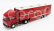 Brumm Iveco fiat Fiat Iveco 190 Truck Car Transporter Monaco Gp 1984 With 2x F1 Ferrari 126ck Turbo N 27 Michele Alboreto - N 28 Rene Arnoux + Figures And Accessories 1:43 Red