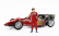 Brumm Iveco fiat Fiat Iveco 190 Truck Car Transporter Monaco Gp 1984 With 2x F1 Ferrari 126ck Turbo N 27 Michele Alboreto - N 28 Rene Arnoux + Figures And Accessories 1:43 Red