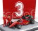 Brumm prom Ferrari F1 126c4 N 0 Presentazione Fiorano Season 1984 With Michele Alboreto And Rene Arnoux Driver Figures 1:43 Červená Černá