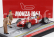 Brumm prom Ferrari F1  Diorama 156 N 2 World Champion Winner Italy Monza Gp With Figures 1961 Phil Hill 1:43 Red