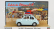 Brumm prom Fiat 500r 1972 - Tutti Al Mare - Saluti Da Oltrona S.m. 1:43, světle modrá